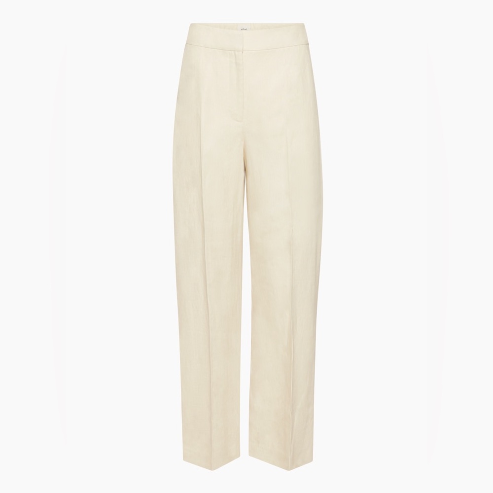 (NWT) Wilfred - Aritzia -The Limitless Pant in Linen - Color: Birch - Picture 6 of 16